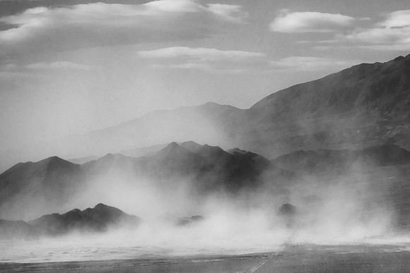 Dust Storm, Baker, CA
